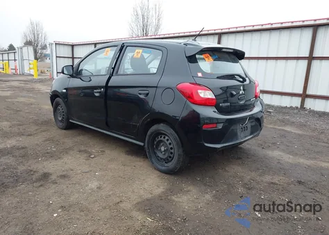 2018 Mitsubishi Mirage Es z USA, uszkodzony, nr VIN ML32A3HJ6JH010221